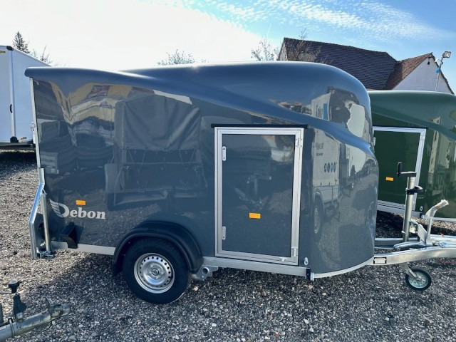 Cheval Liberte Debon Fourgon Cargo 2 Poly + Türe Eisengrau 1300 kg, 100 km/h, 300x155x168cm - Furgoonjärelhaagis: pilt 3 Cheval Liberte Debon Fourgon Cargo 2 Poly + Türe Eisengrau 1300 kg, 100 km/h, 300x155x168cm - Furgoonjärelhaagis: pilt 3