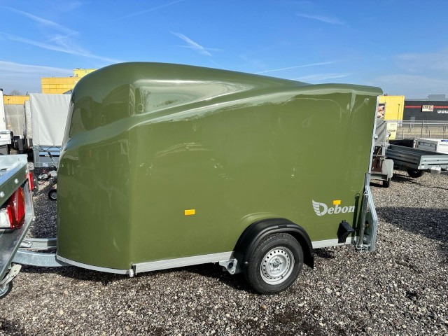 Cheval Liberte Debon Fourgon Cargo 2 Poly + Türe dunkelgrau 1300 kg, 100 km/h, 300x155x168cm - Furgoonjärelhaagis: pilt 1 Cheval Liberte Debon Fourgon Cargo 2 Poly + Türe dunkelgrau 1300 kg, 100 km/h, 300x155x168cm - Furgoonjärelhaagis: pilt 1