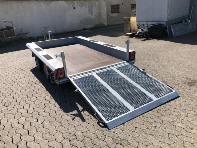 Uus Auto järelhaagis Hapert Indigo LF-2 3100 x 1640 x 200 mm, 3,0 to. Gitterrampe: pilt 7