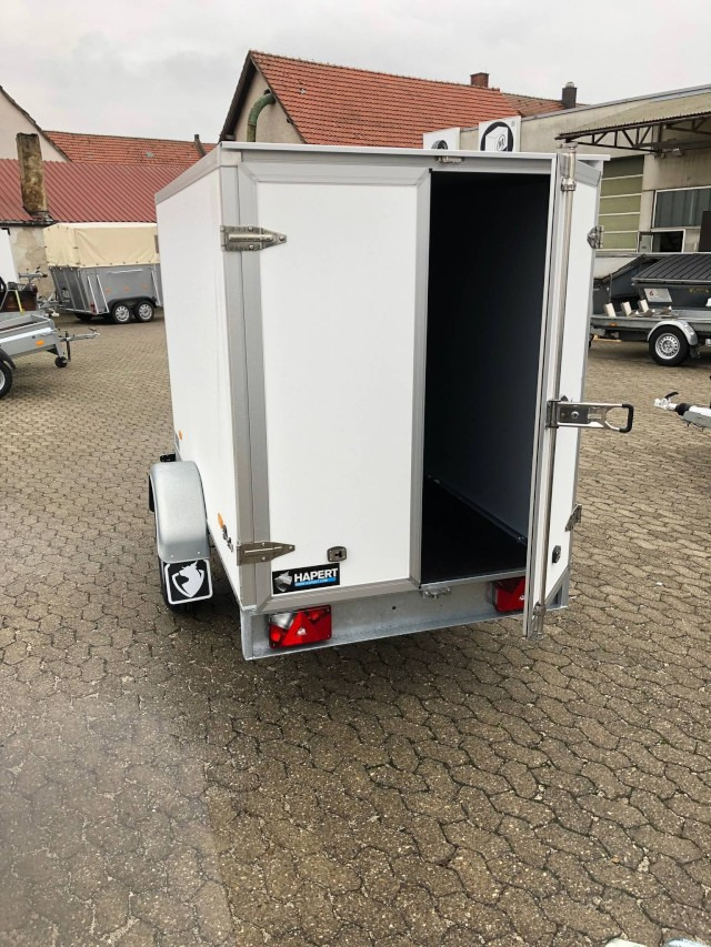 Hapert Sapphire L-1 250x130x150cm, ZG 1,35 to., Koffer Türe - Furgoonjärelhaagis: pilt 4 Hapert Sapphire L-1 250x130x150cm, ZG 1,35 to., Koffer Türe - Furgoonjärelhaagis: pilt 4