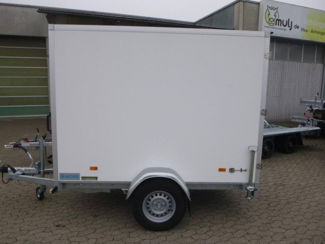 Hapert Sapphire L-1 250x130x180cm, ZG 1,8 to., Koffer Türe - Furgoonjärelhaagis: pilt 2 Hapert Sapphire L-1 250x130x180cm, ZG 1,8 to., Koffer Türe - Furgoonjärelhaagis: pilt 2