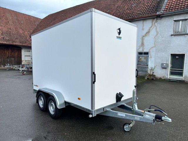 Hapert Sapphire L-2 350x180x210cm, ZG 2,7 to., Koffer Türe - Furgoonjärelhaagis: pilt 1 Hapert Sapphire L-2 350x180x210cm, ZG 2,7 to., Koffer Türe - Furgoonjärelhaagis: pilt 1