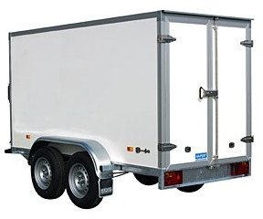Hapert Sapphire L-2 400x180x180cm, ZG 3,0 to., Koffer Türe - Furgoonjärelhaagis: pilt 1 Hapert Sapphire L-2 400x180x180cm, ZG 3,0 to., Koffer Türe - Furgoonjärelhaagis: pilt 1