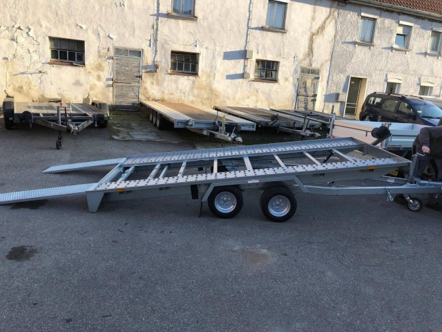Humbaur Autotransportanhänger FTK 204022, 4000 x 2000 x 50 mm, 2,0 to. - Treiler järelhaagis: pilt 1 Humbaur Autotransportanhänger FTK 204022, 4000 x 2000 x 50 mm, 2,0 to. - Treiler järelhaagis: pilt 1