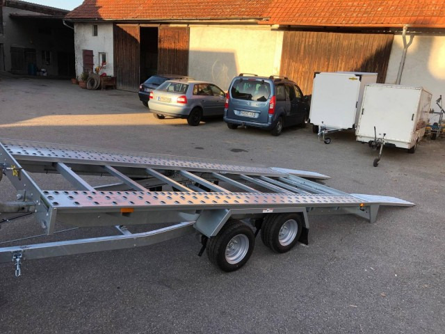 Humbaur Autotransportanhänger FTK 204022, 4000 x 2000 x 50 mm, 2,0 to. - Treiler järelhaagis: pilt 3 Humbaur Autotransportanhänger FTK 204022, 4000 x 2000 x 50 mm, 2,0 to. - Treiler järelhaagis: pilt 3