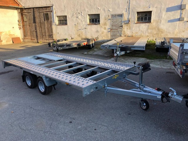 Humbaur Autotransportanhänger FTK 204022, 4000 x 2000 x 50 mm, 2,0 to. - Treiler järelhaagis: pilt 2 Humbaur Autotransportanhänger FTK 204022, 4000 x 2000 x 50 mm, 2,0 to. - Treiler järelhaagis: pilt 2