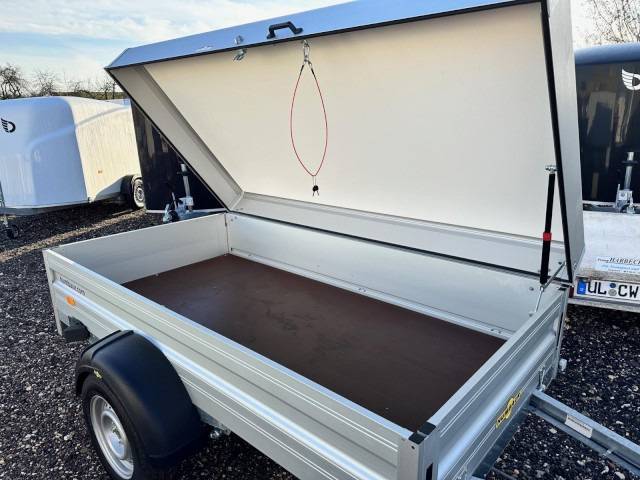 Humbaur HA 132513 mit KV und Holz-Alu Deckel, 1300 kg, 2510 x 1310 x 550mm - Auto järelhaagis: pilt 3 Humbaur HA 132513 mit KV und Holz-Alu Deckel, 1300 kg, 2510 x 1310 x 550mm - Auto järelhaagis: pilt 3