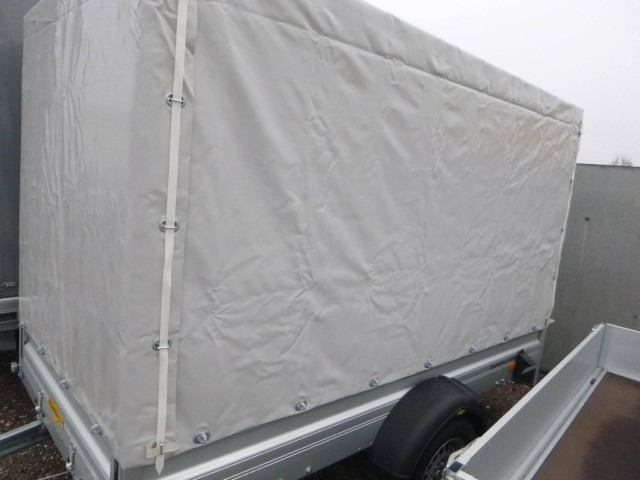 Humbaur HA 133015 mit KV, 1300 kg, 3030 x 1500 x 350 mm mit Hochplane 180 cm - Auto järelhaagis: pilt 4 Humbaur HA 133015 mit KV, 1300 kg, 3030 x 1500 x 350 mm mit Hochplane 180 cm - Auto järelhaagis: pilt 4
