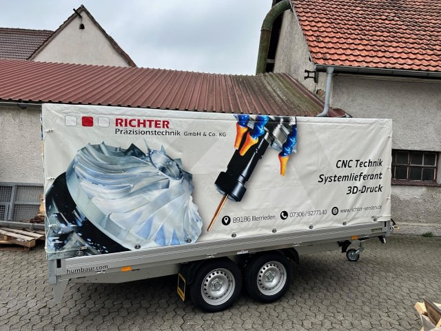 Humbaur HT 253118 Hochlader 2,5 to. mit Hochplane 200 cm, Digitaldruck - Auto järelhaagis: pilt 3 Humbaur HT 253118 Hochlader 2,5 to. mit Hochplane 200 cm, Digitaldruck - Auto järelhaagis: pilt 3