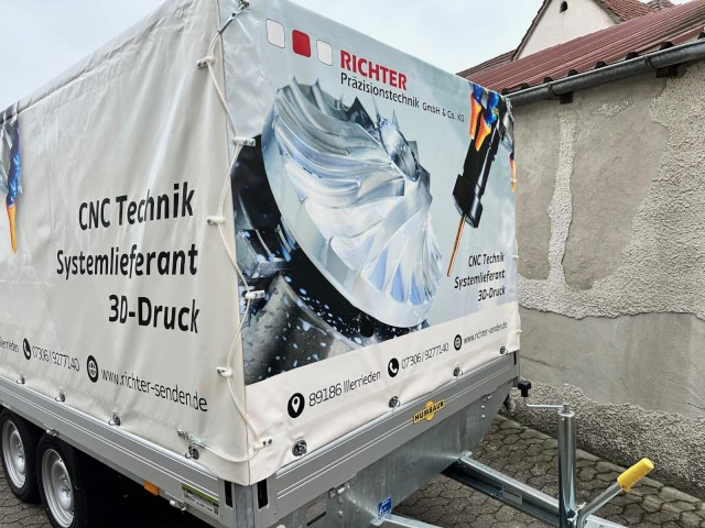 Humbaur HT 253118 Hochlader 2,5 to. mit Hochplane 200 cm, Digitaldruck - Auto järelhaagis: pilt 2 Humbaur HT 253118 Hochlader 2,5 to. mit Hochplane 200 cm, Digitaldruck - Auto järelhaagis: pilt 2