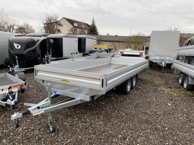 Humbaur HT 305221 GR Hochlader 3,0 to. 5220 x 2070 x 350 mm - Auto järelhaagis: pilt 1 Humbaur HT 305221 GR Hochlader 3,0 to. 5220 x 2070 x 350 mm - Auto järelhaagis: pilt 1
