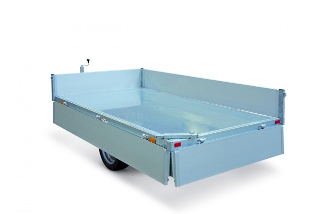 Humbaur HUK 152314 Heckkipper 1,5 t. 2300 x 1400 x 300mm - Kalluri järelhaagis: pilt 2 Humbaur HUK 152314 Heckkipper 1,5 t. 2300 x 1400 x 300mm - Kalluri järelhaagis: pilt 2