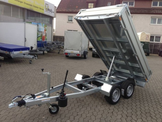 Humbaur HUK 202715 Heckkipper 2,0 t. 2680 x 1500 x 300mm, E-Pumpe - Kalluri järelhaagis: pilt 2 Humbaur HUK 202715 Heckkipper 2,0 t. 2680 x 1500 x 300mm, E-Pumpe - Kalluri järelhaagis: pilt 2