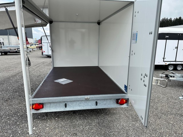 Humbaur Koffer HKN 25 32 21-20 PF30, 2,5 to. Verkaufsklappe 3185x2030x1885 mm - Furgoonjärelhaagis: pilt 4 Humbaur Koffer HKN 25 32 21-20 PF30, 2,5 to. Verkaufsklappe 3185x2030x1885 mm - Furgoonjärelhaagis: pilt 4