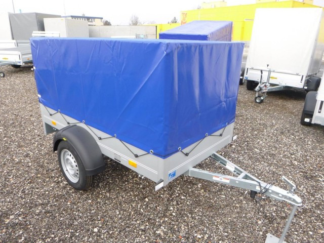 Humbaur Startrailer H 752010 mit Hochplane 750 kg 2050x1095x300mm - Auto järelhaagis: pilt 1 Humbaur Startrailer H 752010 mit Hochplane 750 kg 2050x1095x300mm - Auto järelhaagis: pilt 1
