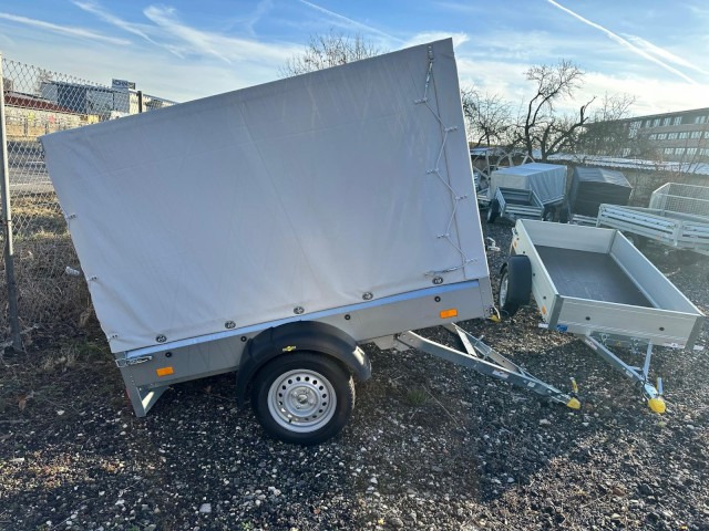 Humbaur Steely DK kippbar Tieflader mit Hochplane 140cm, 750 kg, 2050 x 1095 x 300 mm - Auto järelhaagis: pilt 3 Humbaur Steely DK kippbar Tieflader mit Hochplane 140cm, 750 kg, 2050 x 1095 x 300 mm - Auto järelhaagis: pilt 3