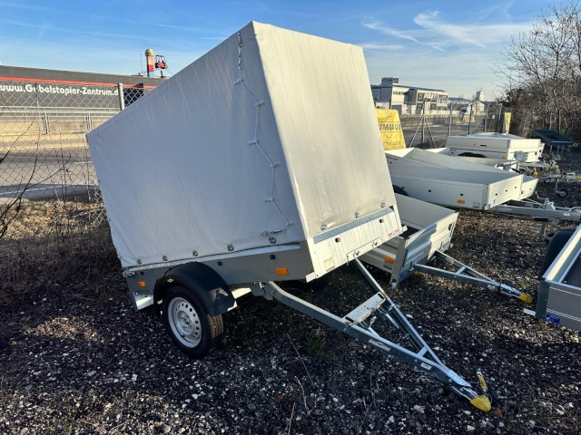 Humbaur Steely DK kippbar Tieflader mit Hochplane 140cm, 750 kg, 2050 x 1095 x 300 mm - Auto järelhaagis: pilt 1 Humbaur Steely DK kippbar Tieflader mit Hochplane 140cm, 750 kg, 2050 x 1095 x 300 mm - Auto järelhaagis: pilt 1