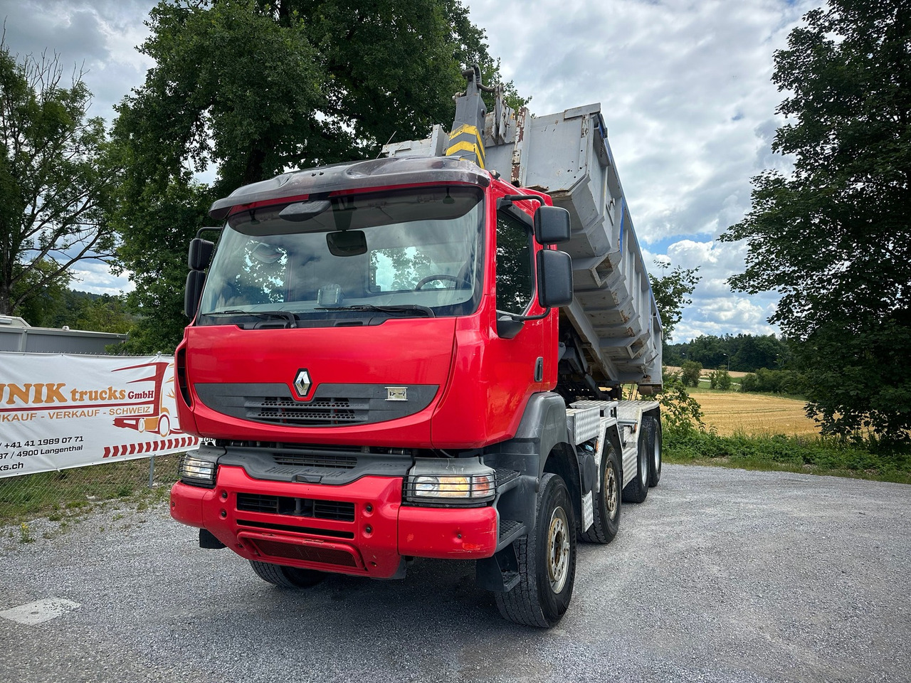 RENAULT / RENAULT TRUCKS Kerax 450 8x2 Abroller - Konkstõstukiga veoauto: pilt 1 RENAULT / RENAULT TRUCKS Kerax 450 8x2 Abroller - Konkstõstukiga veoauto: pilt 1