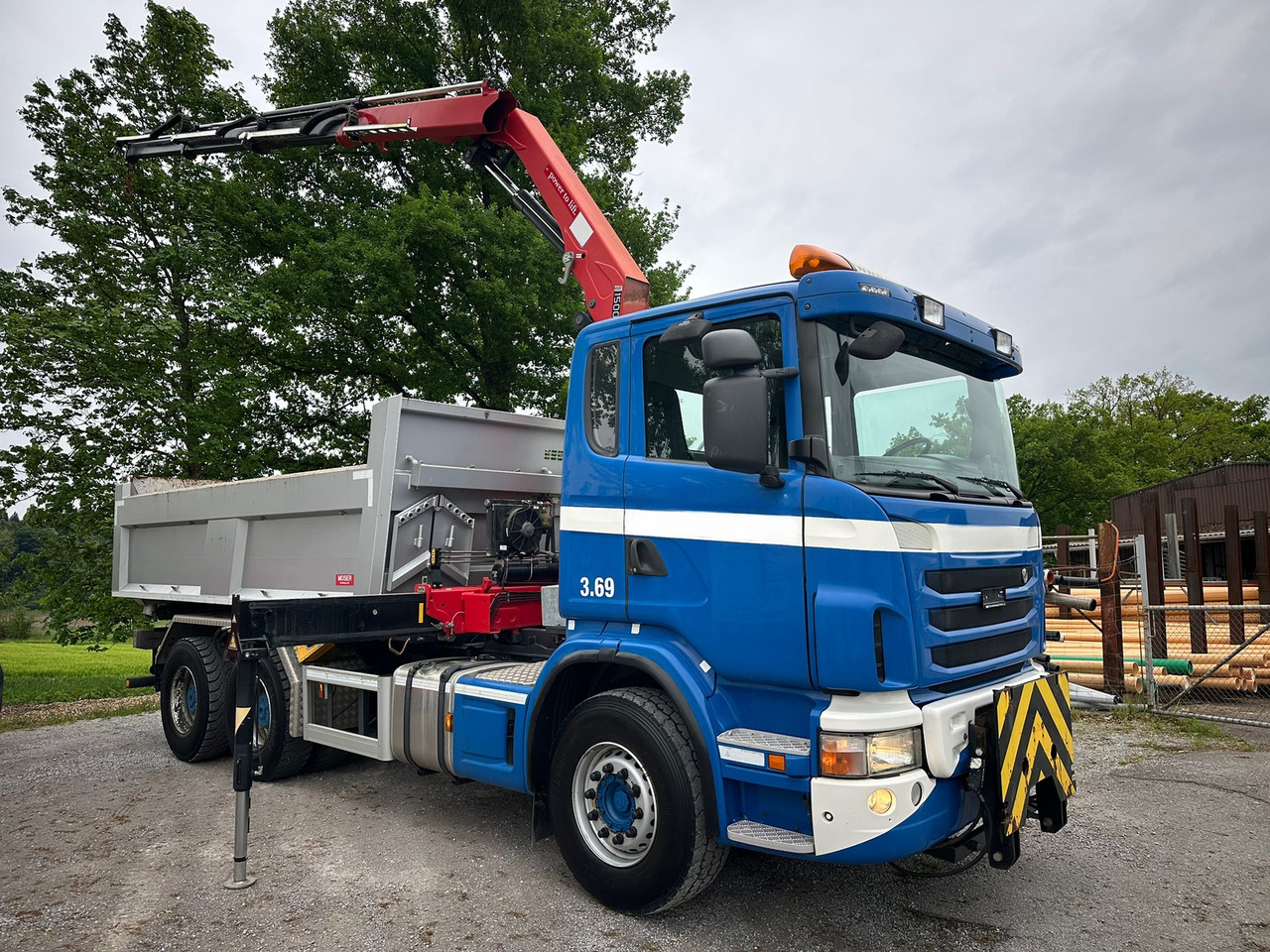 SCANIA G440 6x4 Kran+Kipper ORG-km 57.000 - Kallurauto, Kraanaga veoauto: pilt 3 SCANIA G440 6x4 Kran+Kipper ORG-km 57.000 - Kallurauto, Kraanaga veoauto: pilt 3