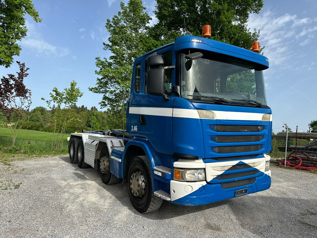 SCANIA G450 8x4 Abrollkipper - Konkstõstukiga veoauto: pilt 4 SCANIA G450 8x4 Abrollkipper - Konkstõstukiga veoauto: pilt 4
