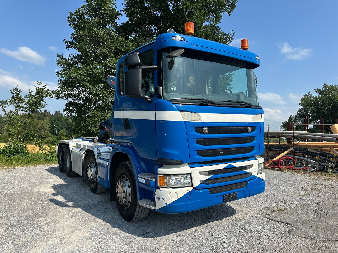 SCANIA G450 8x4 Hiab - Konkstõstukiga veoauto: pilt 3 SCANIA G450 8x4 Hiab - Konkstõstukiga veoauto: pilt 3