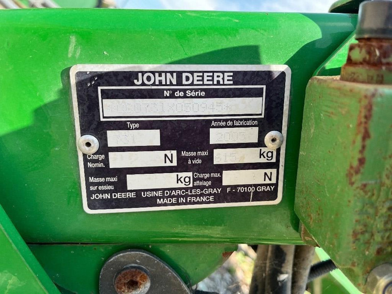 John Deere 731 - Lisaseade - Põllutööseade: pilt 5 John Deere 731 - Lisaseade - Põllutööseade: pilt 5