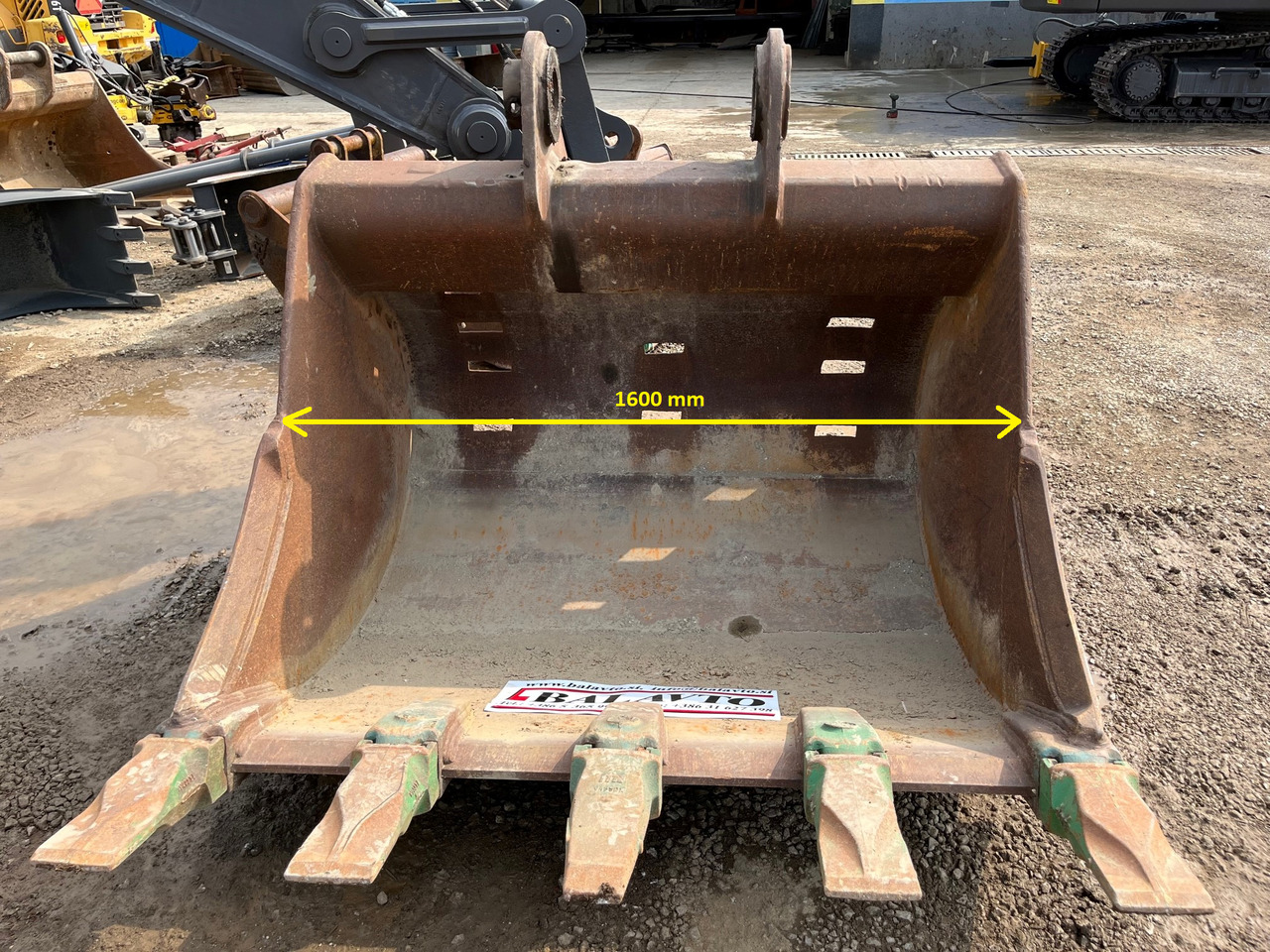Digging bucket 1600 mm - Ekskavaatori kopp: pilt 2 Digging bucket 1600 mm - Ekskavaatori kopp: pilt 2