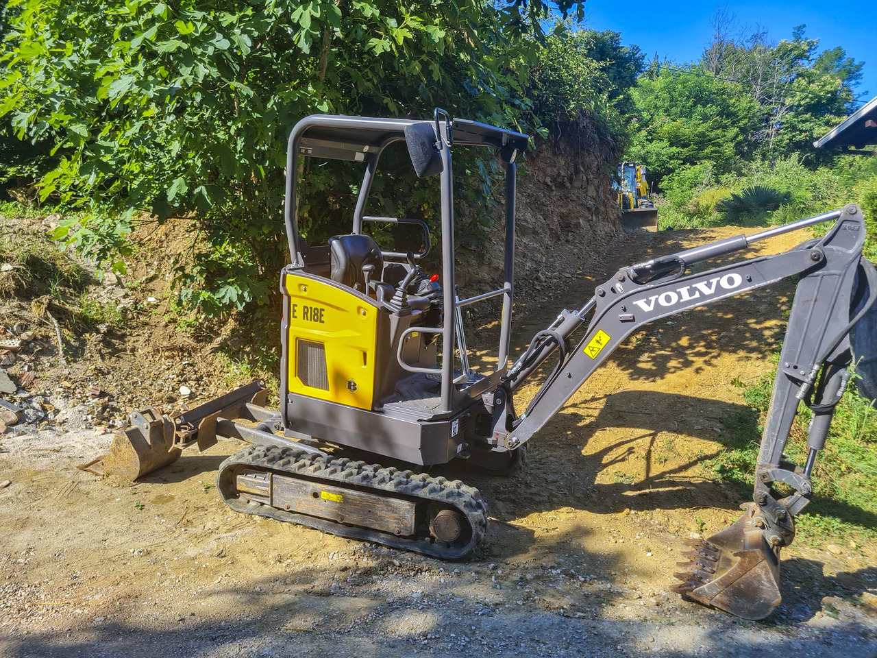 VOLVO ECR18E - Miniekskavaator: pilt 4 VOLVO ECR18E - Miniekskavaator: pilt 4