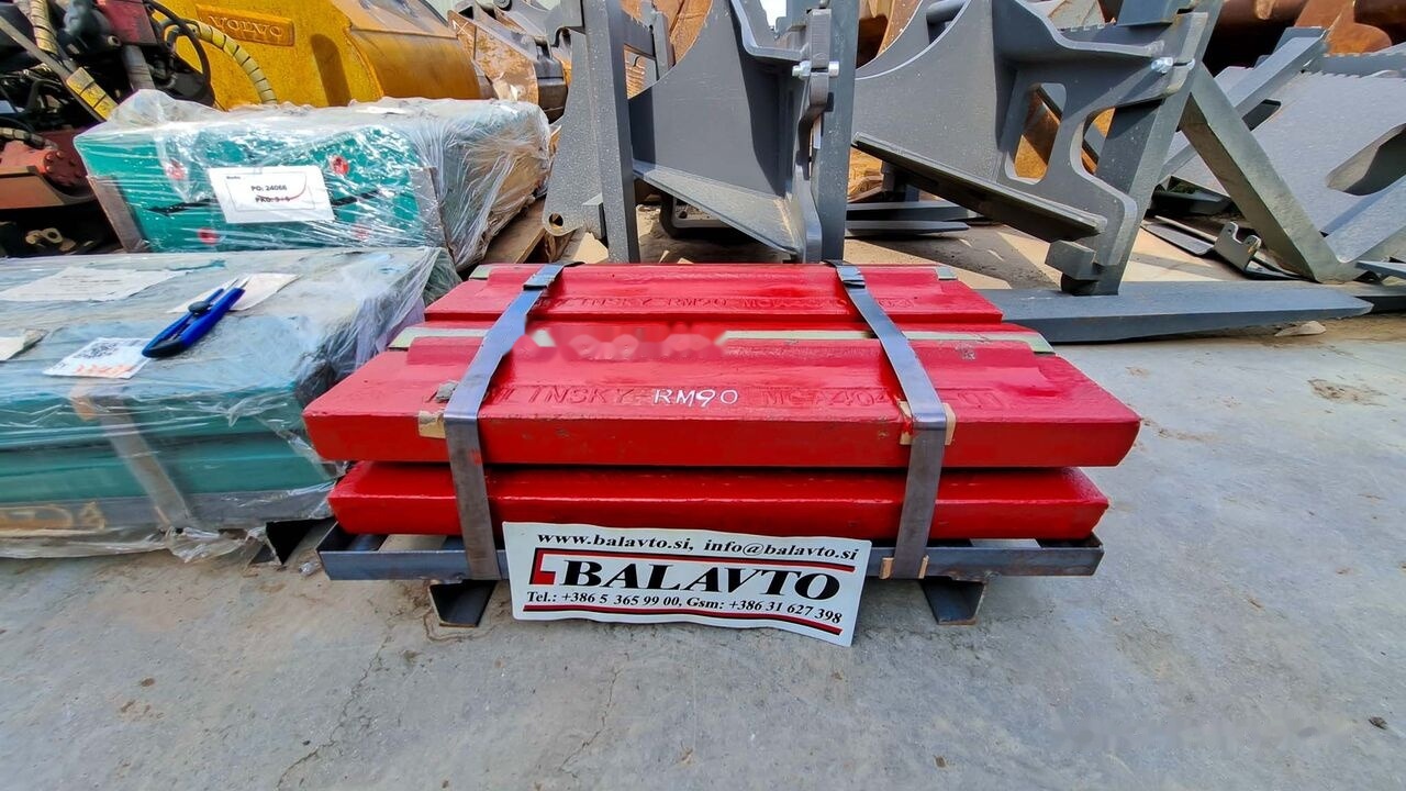 Blow bar Rubble Master RM90 for crusher - Varuosa - Purusti: pilt 3 Blow bar Rubble Master RM90 for crusher - Varuosa - Purusti: pilt 3