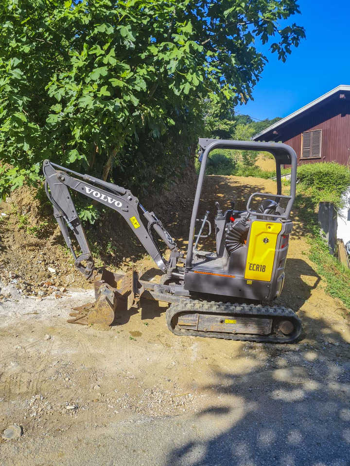 Volvo ECR18E - Miniekskavaator: pilt 1 Volvo ECR18E - Miniekskavaator: pilt 1