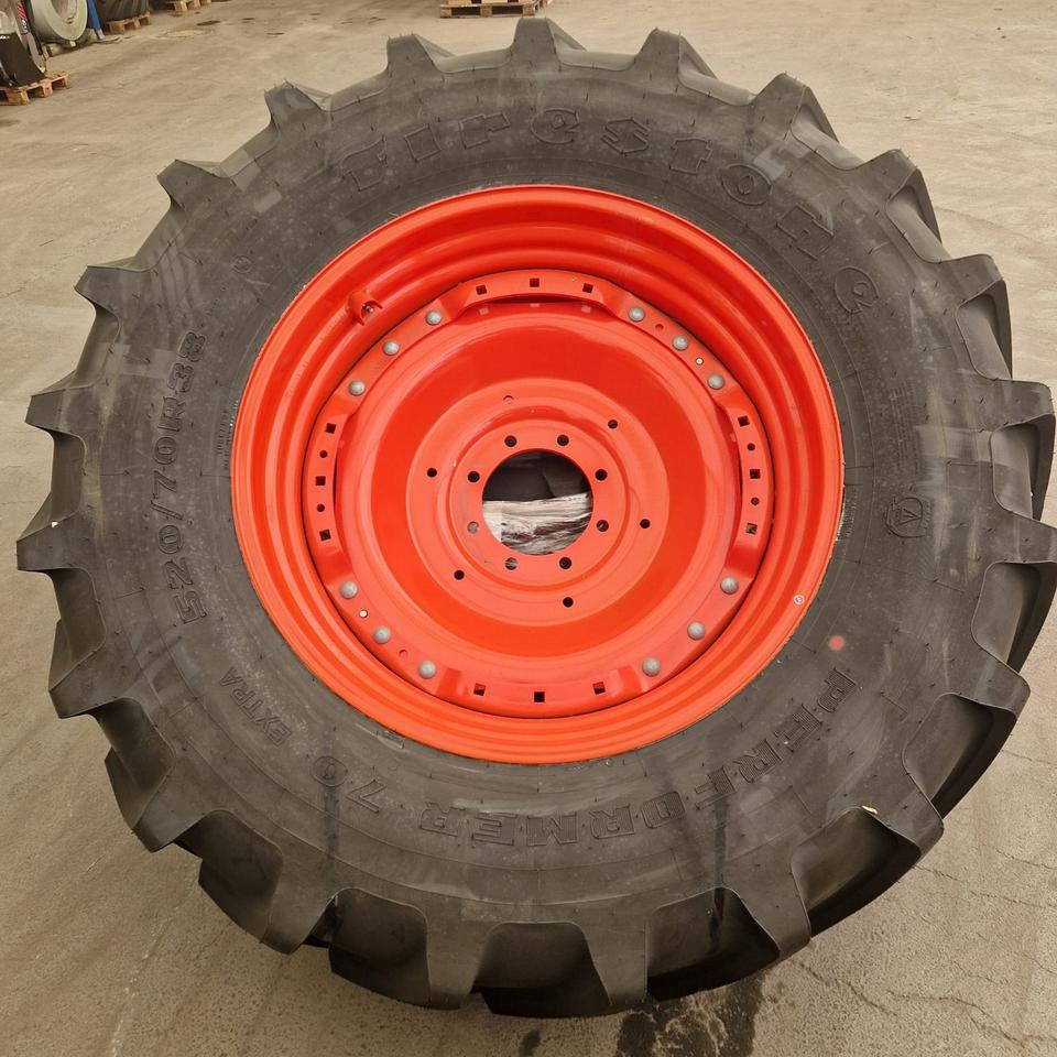 Reifen Räder Firestone 520/70R38 Performer 70 extra 150D 147E - Rehvid ja veljed: pilt 2 Reifen Räder Firestone 520/70R38 Performer 70 extra 150D 147E - Rehvid ja veljed: pilt 2