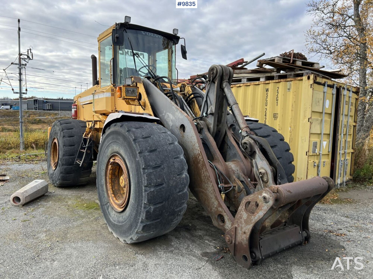 1995 Volvo L180C - Rataslaadur: pilt 4 1995 Volvo L180C - Rataslaadur: pilt 4