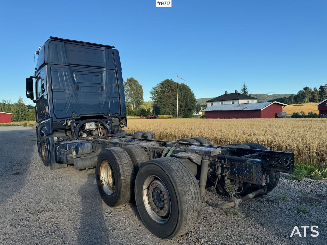 2014 Mercedes Actros 2551 Chassis. Rep object. - Kabiinišassiiga veoauto: pilt 3 2014 Mercedes Actros 2551 Chassis. Rep object. - Kabiinišassiiga veoauto: pilt 3