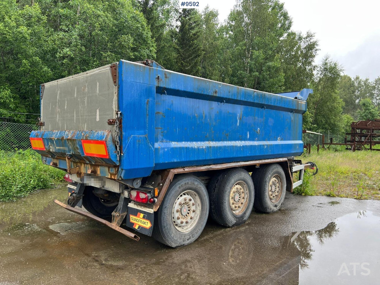 3-axle gravel trailer Alhu - Kalluri järelhaagis: pilt 4 3-axle gravel trailer Alhu - Kalluri järelhaagis: pilt 4