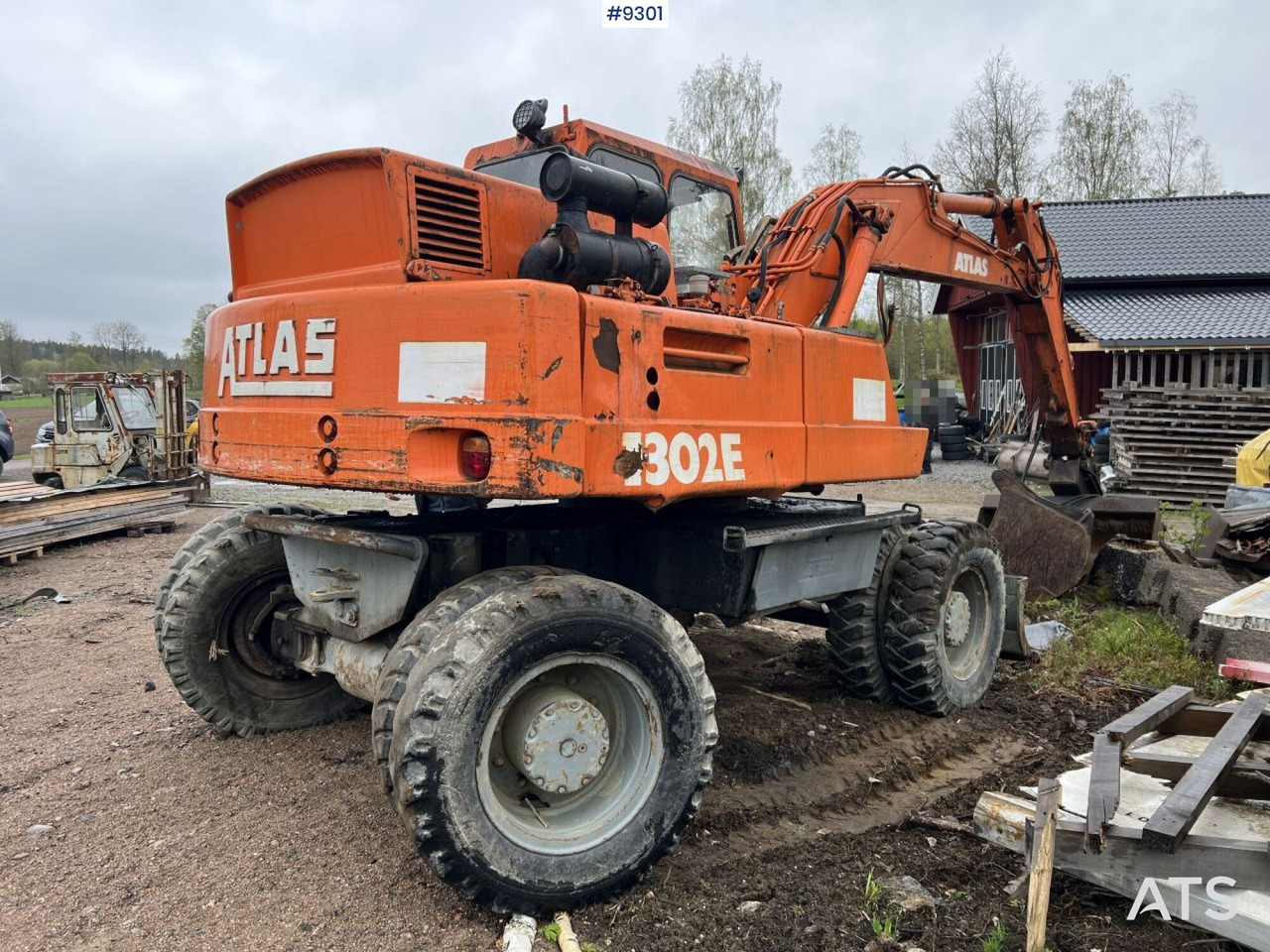 Atlas 1302 E Wheeled excavator with attachments (VIDEO) - Ratastel ekskavaator: pilt 5 Atlas 1302 E Wheeled excavator with attachments (VIDEO) - Ratastel ekskavaator: pilt 5
