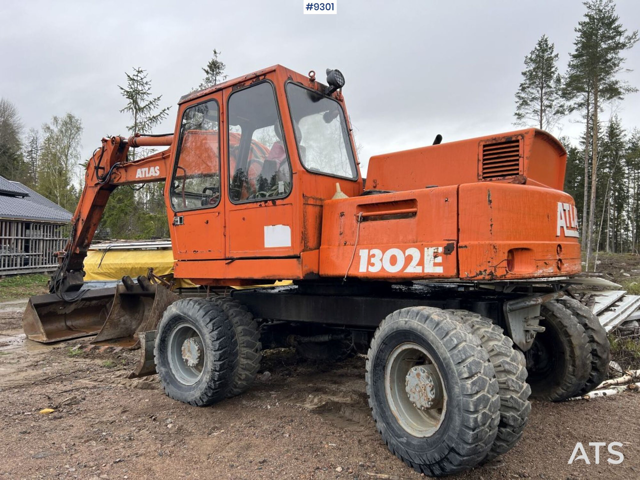 Atlas 1302 E Wheeled excavator with attachments (VIDEO) - Ratastel ekskavaator: pilt 3 Atlas 1302 E Wheeled excavator with attachments (VIDEO) - Ratastel ekskavaator: pilt 3