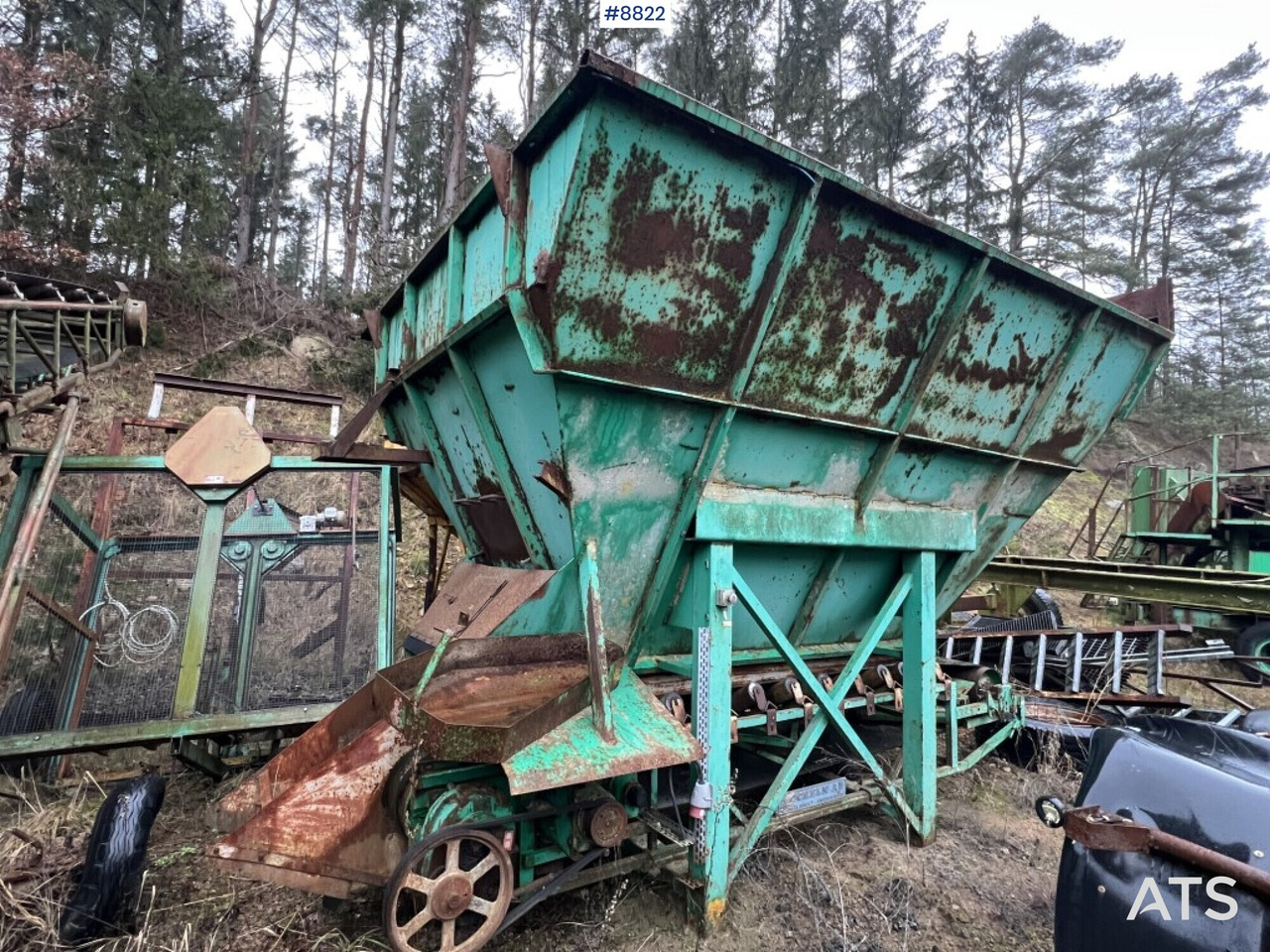 Belt feeder Mockeln 3.5-800-500-79 - Ehitusseade: pilt 1 Belt feeder Mockeln 3.5-800-500-79 - Ehitusseade: pilt 1