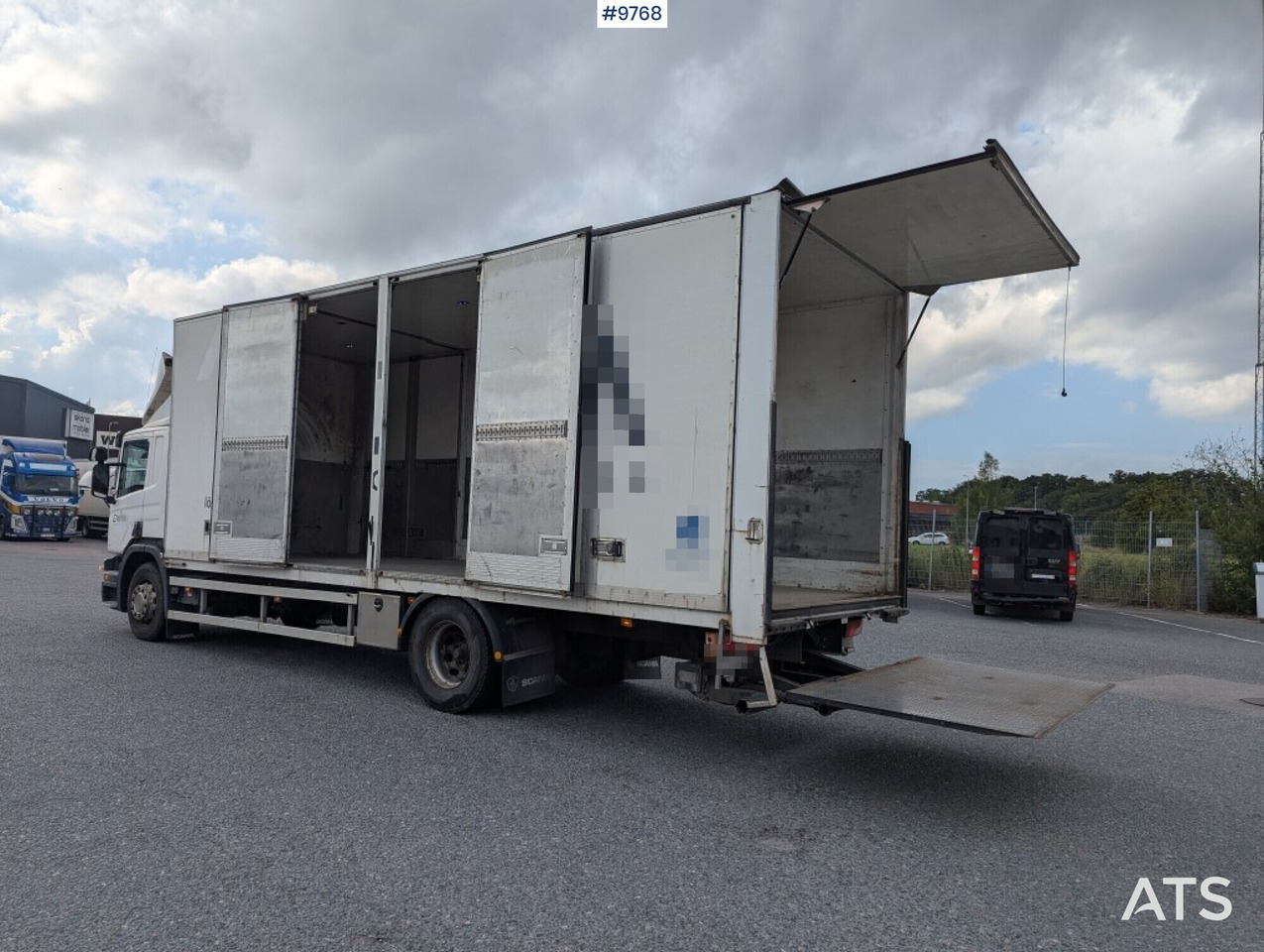 Box Truck Scania P280 4X2 with tail lift - Kasti veoauto: pilt 3 Box Truck Scania P280 4X2 with tail lift - Kasti veoauto: pilt 3