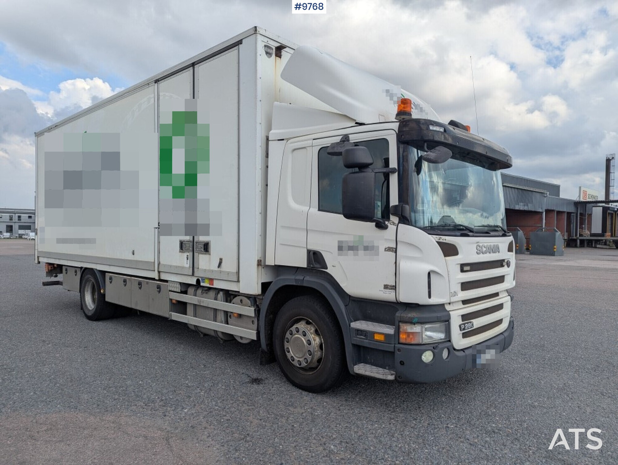 Box Truck Scania P280 4X2 with tail lift - Kasti veoauto: pilt 2 Box Truck Scania P280 4X2 with tail lift - Kasti veoauto: pilt 2