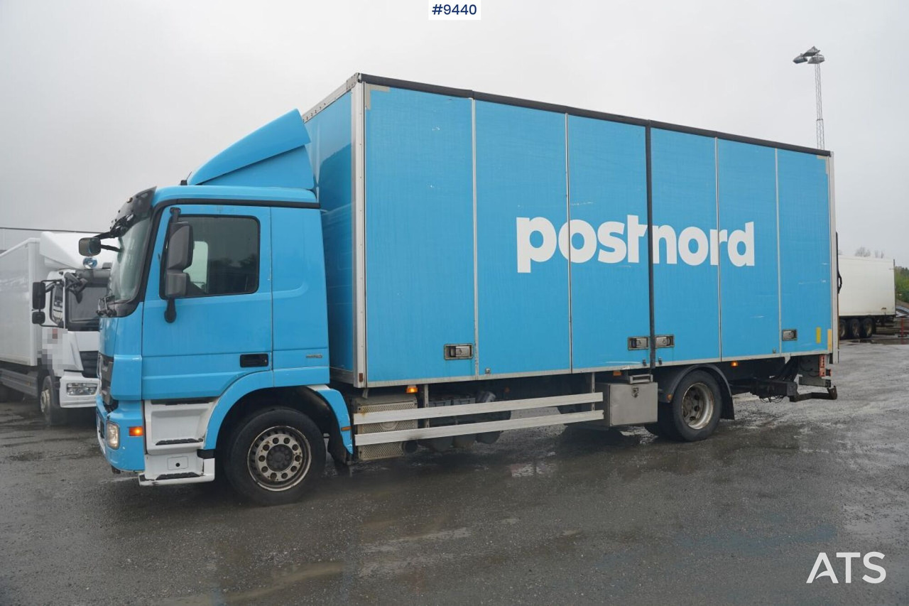 Box truck Mercedes Benz Actros (See Video) - Kasti veoauto: pilt 1 Box truck Mercedes Benz Actros (See Video) - Kasti veoauto: pilt 1