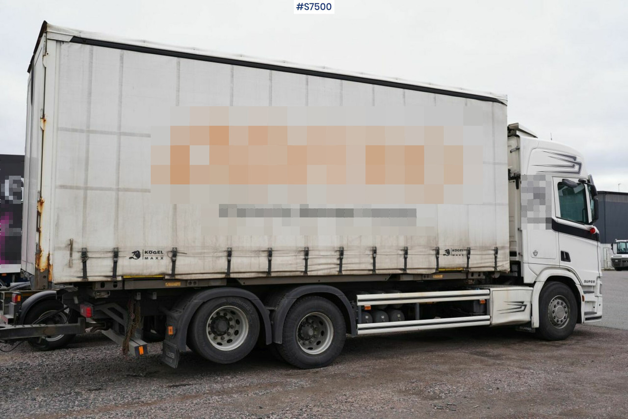 Kasti veoauto Box truck Scania R580: pilt 9