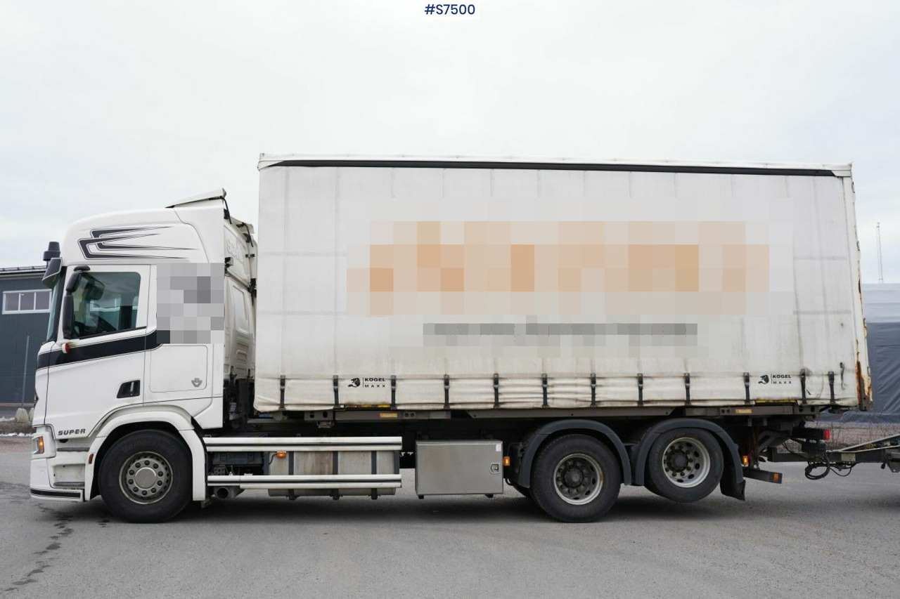 Box truck Scania R580 - Kasti veoauto: pilt 2 Box truck Scania R580 - Kasti veoauto: pilt 2