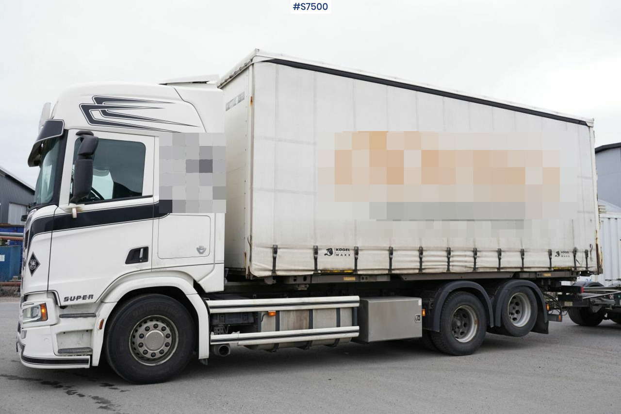 Kasti veoauto Box truck Scania R580: pilt 16
