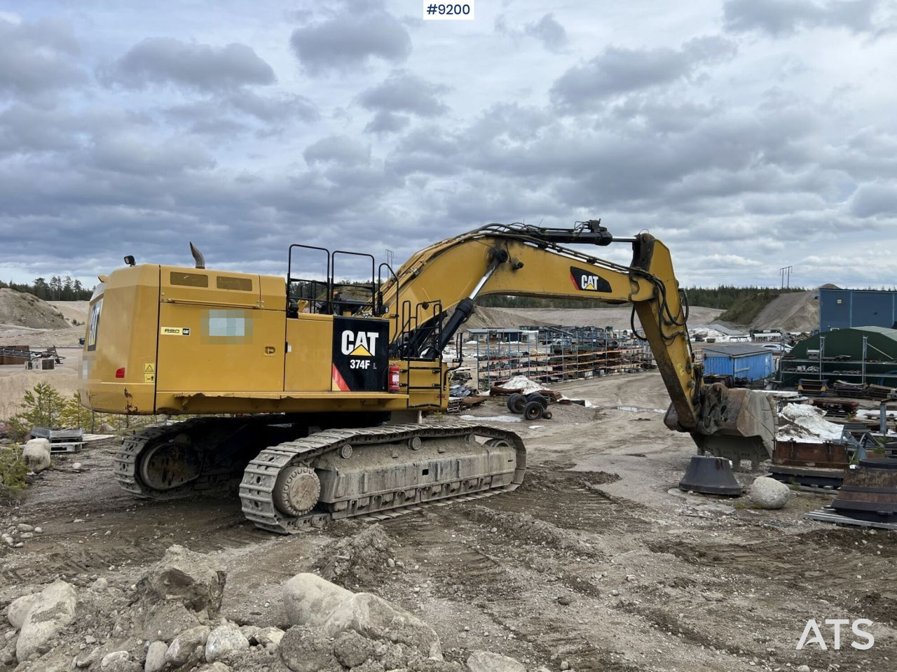 Ekskavaator CAT 374 FL crawler excavator with bucket (VIDEO): pilt 6