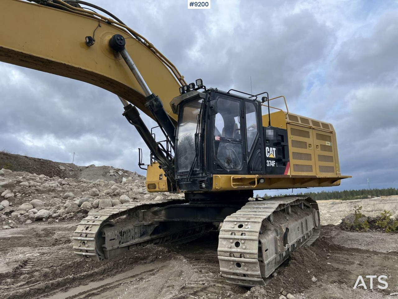 Ekskavaator CAT 374 FL crawler excavator with bucket (VIDEO): pilt 11
