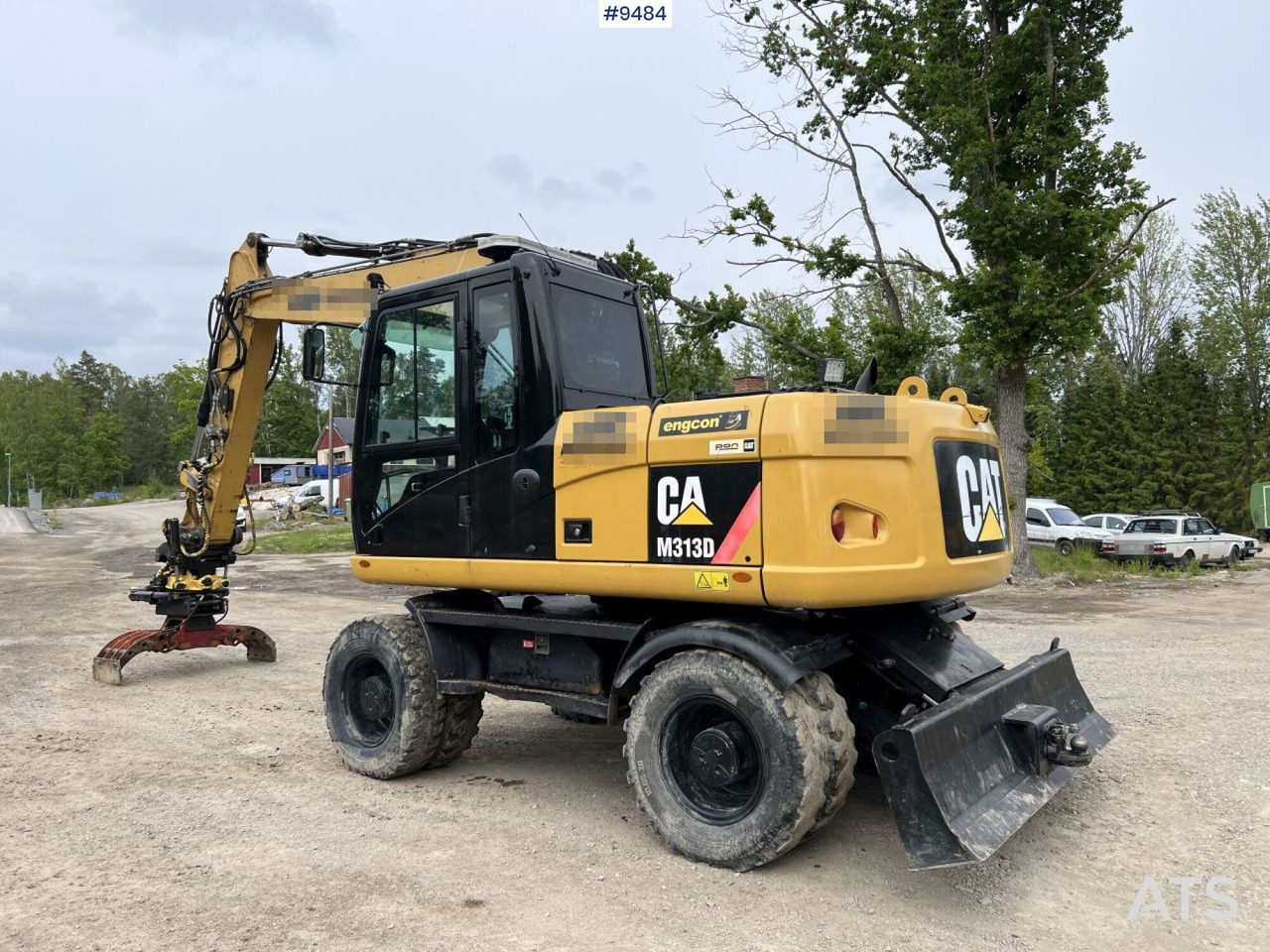 CAT M313D with tipping wagon and attachments (VIDEO) - Ratastel ekskavaator: pilt 5 CAT M313D with tipping wagon and attachments (VIDEO) - Ratastel ekskavaator: pilt 5