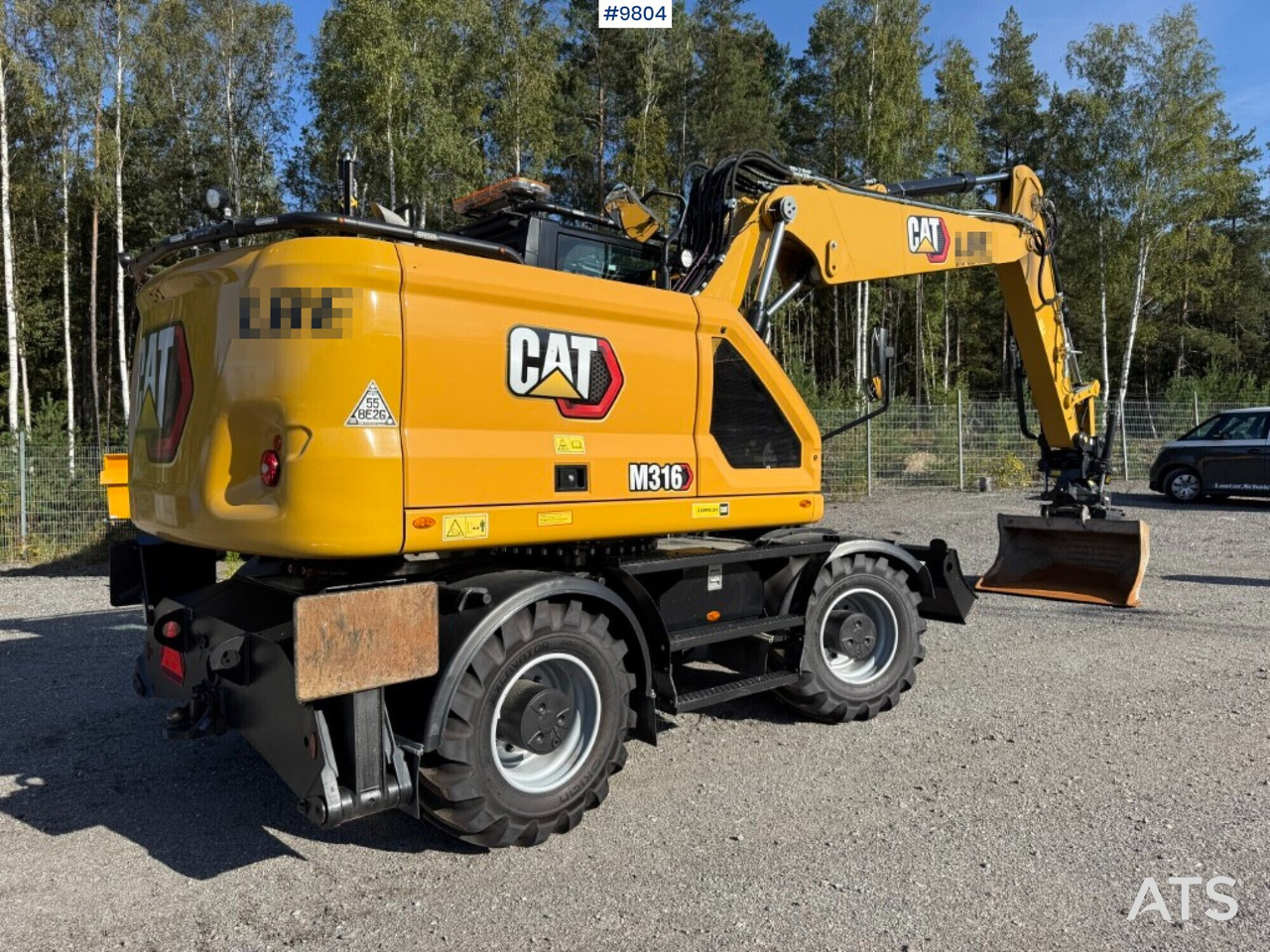 CAT M316 wheel excavator with tiltrotator, 3D excavation system, and grader bucket - Ratastel ekskavaator: pilt 3 CAT M316 wheel excavator with tiltrotator, 3D excavation system, and grader bucket - Ratastel ekskavaator: pilt 3