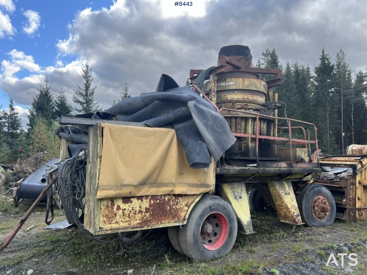 Cone Crusher, Morgårdshammar, Symons 3 feet standard - Purusti: pilt 2 Cone Crusher, Morgårdshammar, Symons 3 feet standard - Purusti: pilt 2