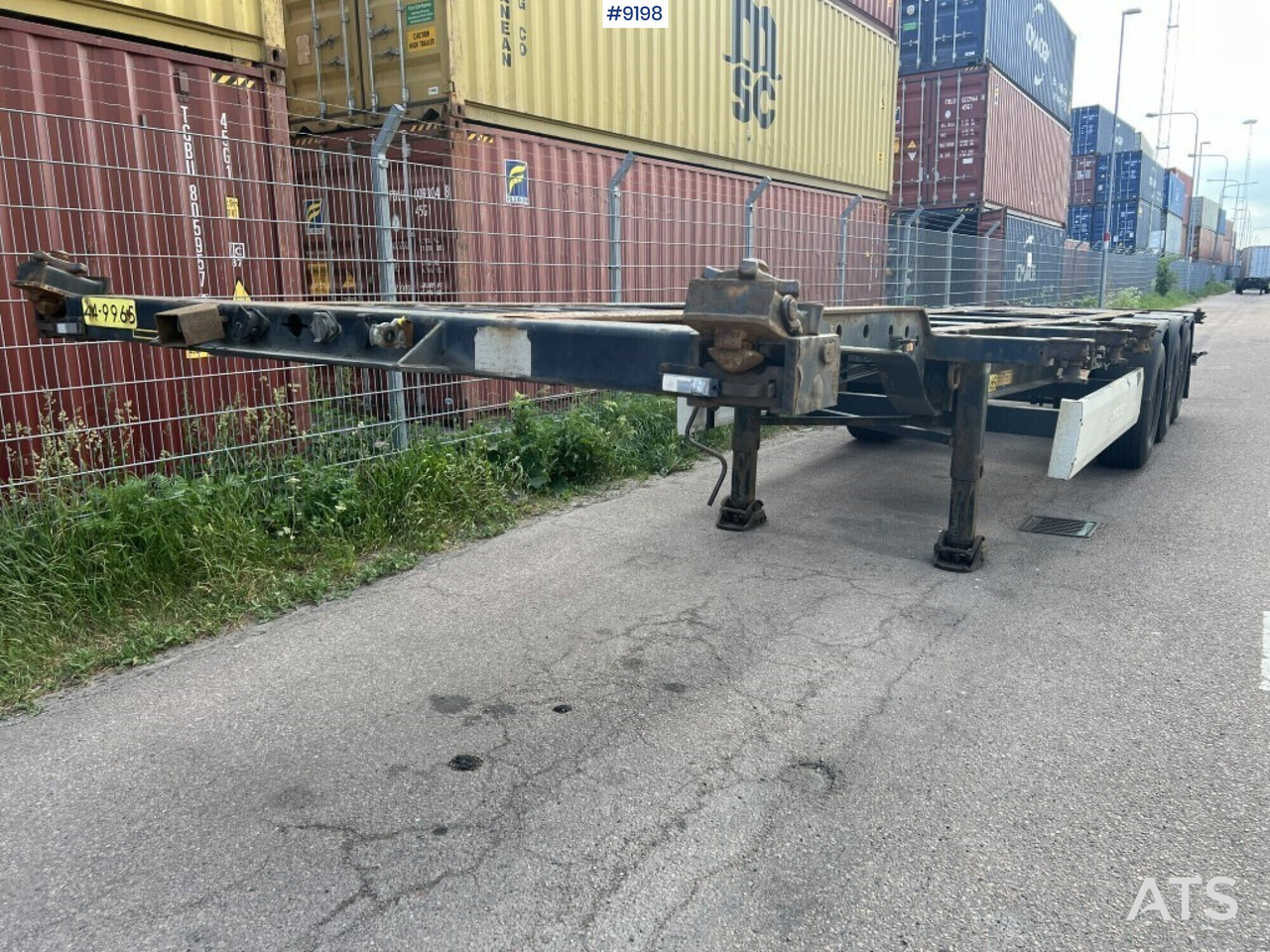 Container chassi - Krone SD - Konteinerveduk/ Tõstukiga poolhaagis: pilt 1 Container chassi - Krone SD - Konteinerveduk/ Tõstukiga poolhaagis: pilt 1