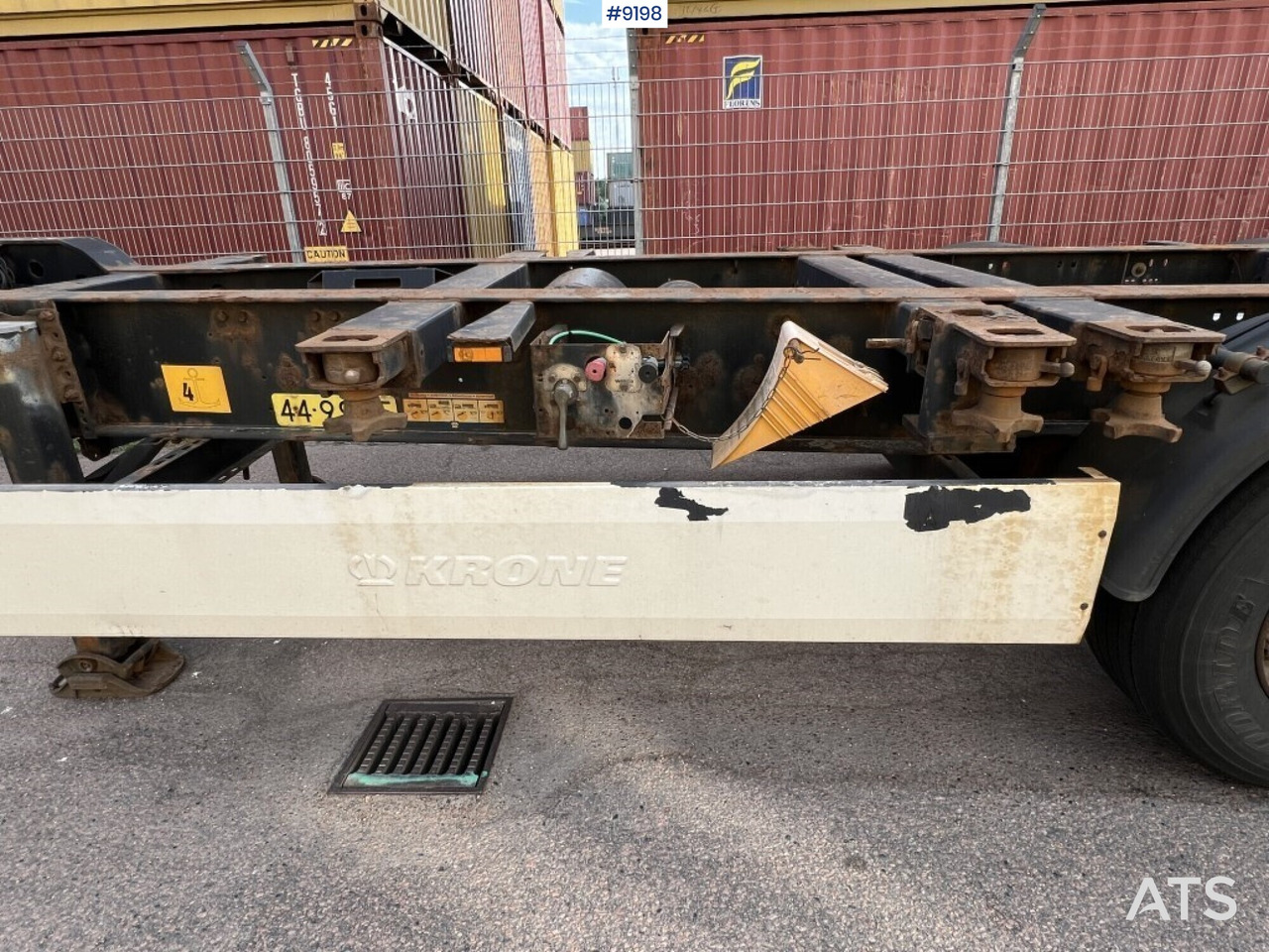 Container chassi - Krone SD - Konteinerveduk/ Tõstukiga poolhaagis: pilt 5 Container chassi - Krone SD - Konteinerveduk/ Tõstukiga poolhaagis: pilt 5